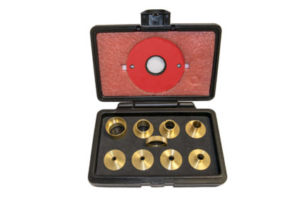 9-Piece Brass Precision Template Guide Set