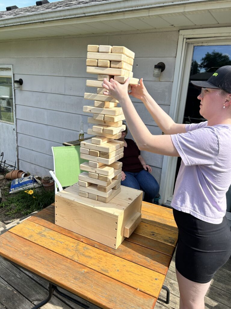 Build Your Own Outdoor Jenga Game