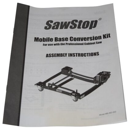 Mobile Base Conversion Kit Assembly Instructions