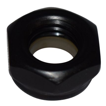 M8x1.25 Thin Lock Nut (Black Zinc)