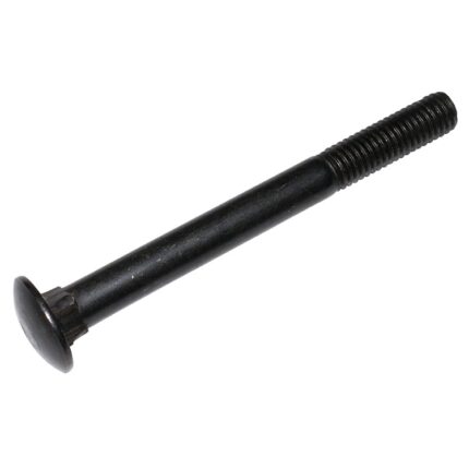 M8x1.25x82 Carriage Head Bolt (Black Zinc)