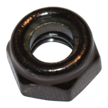 M6x1.0 Lock Nut (Black Zinc)