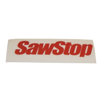 SawStop Label for Router Benchtop Stand