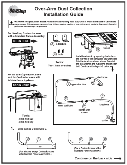 Installation Instructions for TSA-ODC